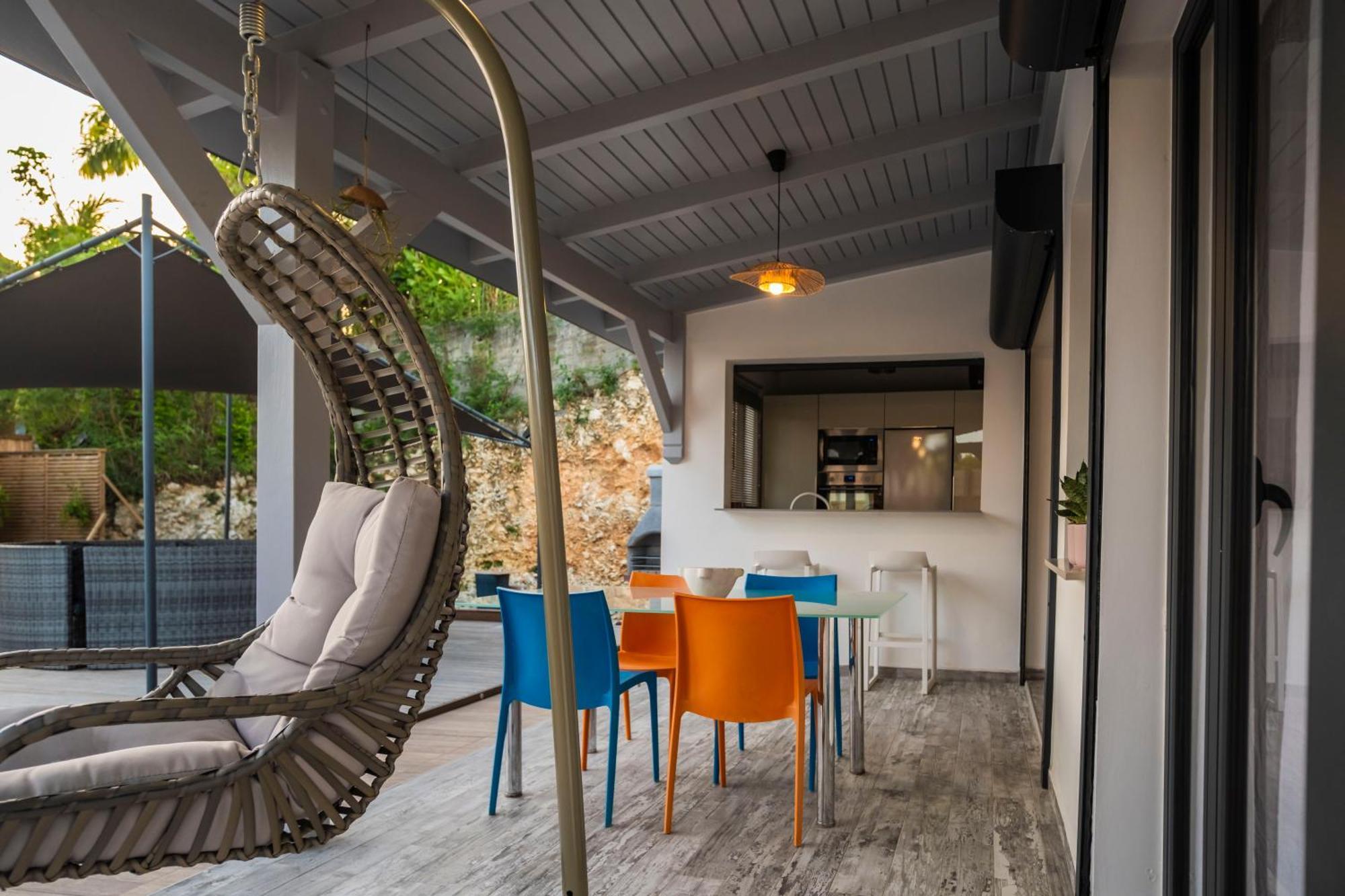 Villa Les Terrasses De Fonds Thezan Sainte-Anne  Extérieur photo