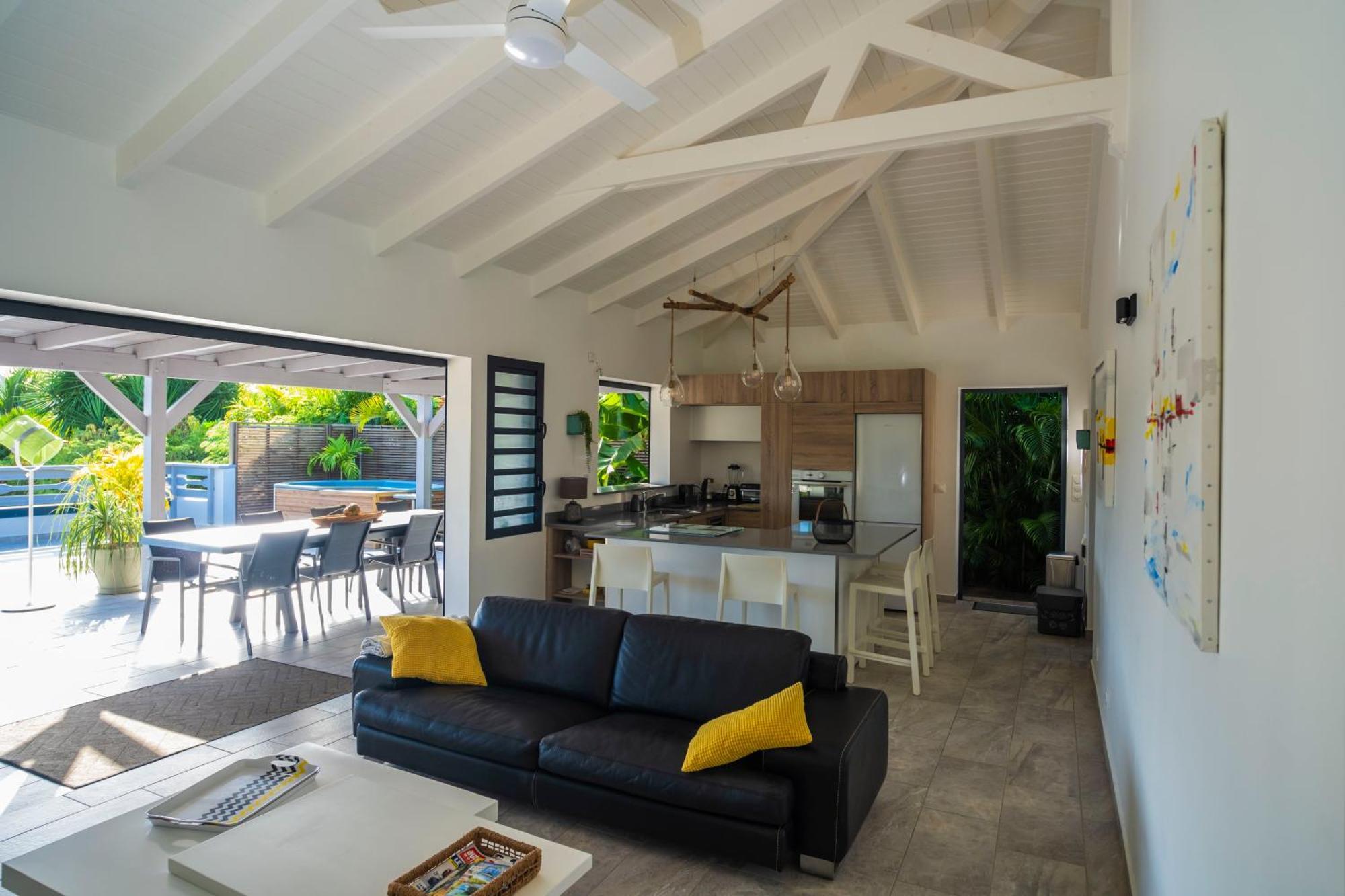 Villa Les Terrasses De Fonds Thezan Sainte-Anne  Extérieur photo